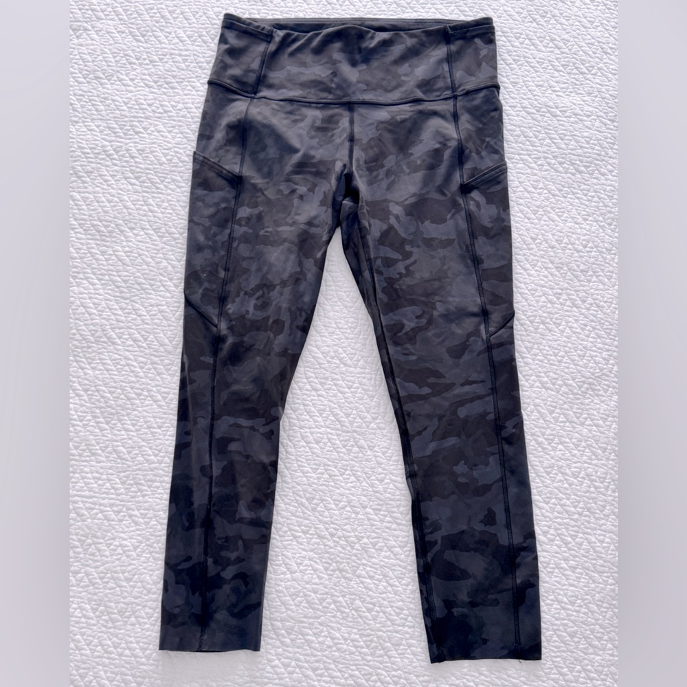 Lululemon Fast Free high rise crop 21”